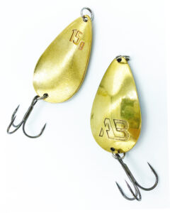 Lozhka 15гр. 6,5см. Латунь блесна Acoustic Baits купить по низкой цене