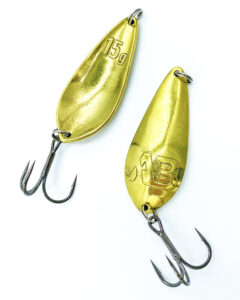 Aтом 15гр. 6см. Латунь блесна Acoustic Baits купить по низкой цене
