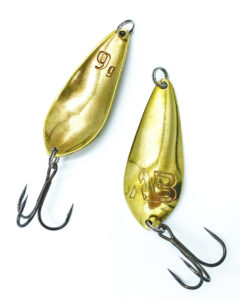 Aтом 9гр. 6см. Латунь блесна Acoustic Baits купить по низкой цене