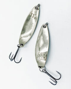Luga Left 11гр. 5.5см. Мельхиор блесна Acoustic Baits купить по низкой цене