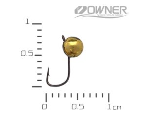 АБешечка 3,0 мм. 16 крючек 0.23 гр. Золото вольфр. мормышка Acoustic Baits купить по низкой цене